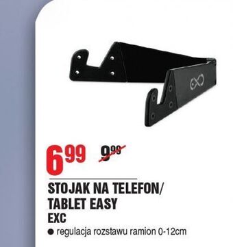 E.Leclerc Stojak na telefon/tablet easy czarny exc oferta