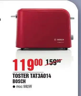 E.Leclerc Toster tat3a014 bosch oferta