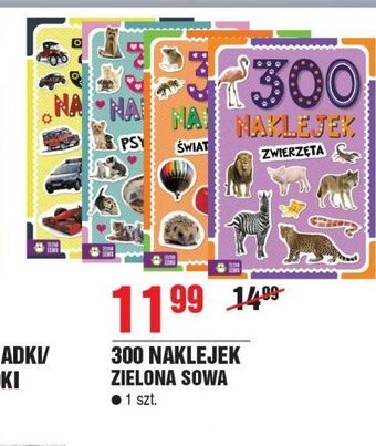 Zwierzęta - 300 naklejek