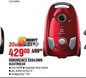 E.Leclerc Odkurzacz eeg43wr electrolux oferta