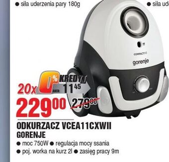E.Leclerc Odkurzacz vcea11cxwii gorenje oferta