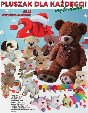 E.Leclerc Maskotka kot 70 cm oferta