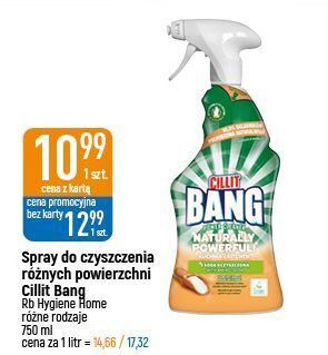 E.Leclerc Spray do kuchni cillit bang naturally powerful oferta