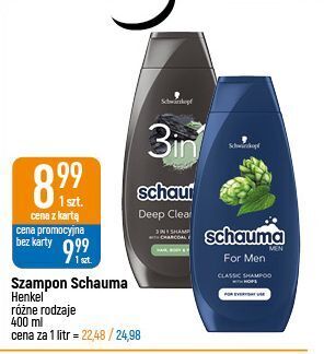 E.Leclerc Szampon do włosów schauma for men oferta