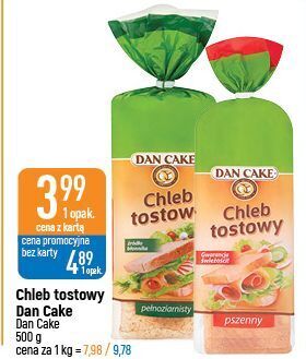 E.Leclerc Chleb tostowy pszenny dan cake oferta