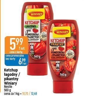 E.Leclerc Ketchup łagodny winiary oferta