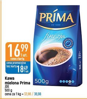 E.Leclerc Kawa cafe prima finezja oferta