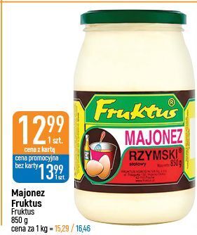 E.Leclerc Majonez rzymski fruktus oferta