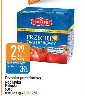 E.Leclerc Przecier pomidorowy podravka oferta