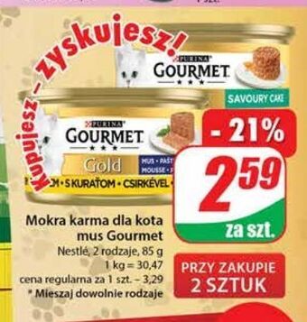 Dino Karma dla kota z tuńczykiem purina gourmet gold oferta