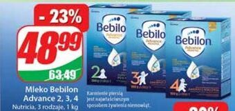 Dino Mleko 4 bebilon advance oferta