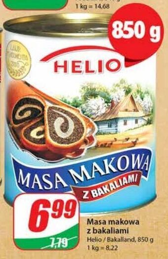Dino Masa makowa z bakaliami helio oferta