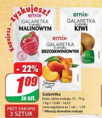 Dino Galaretka malinowa emix oferta