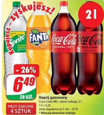 Napój coca-cola zero