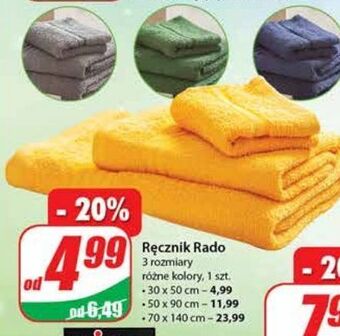 Dino Ręcznik rado 70 x 140 cm oferta