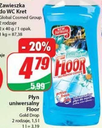 Dino Płyn uniwersalny kwiaty gór gold drop floor oferta
