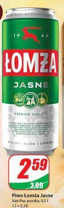 Dino Piwo łomża jasne (dawniej export) oferta