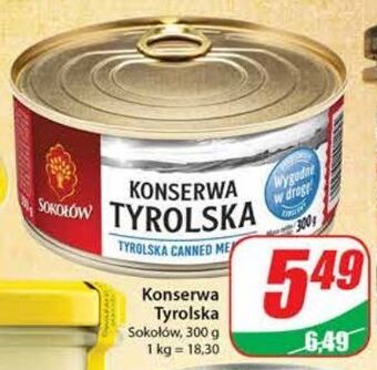 Dino Konserwa tyrolska sokołów oferta