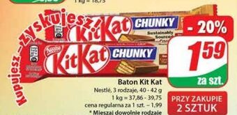 Dino Baton kitkat chunky peanut butter oferta