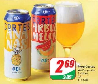 Dino Piwo cortes 0.0% arbuz melon oferta