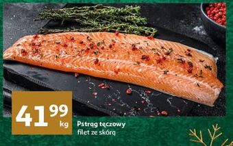 Auchan Pstrąg tęczowy filet ze skórą oferta