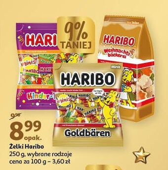 Auchan Żelki haribo złote misie oferta