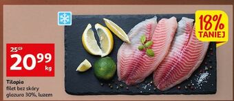 Auchan Tilapia filet bez skóry oferta