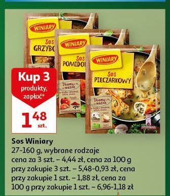 Auchan Sos pieczarkowy winiary oferta