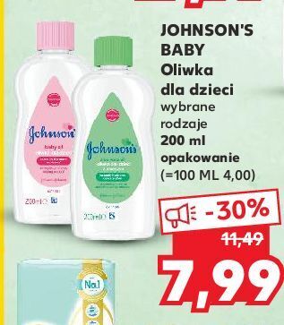 Kaufland Oliwka łagodna johnson's baby oferta