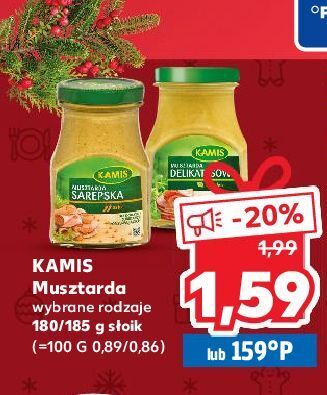 Kaufland Musztarda sarepska kamis oferta