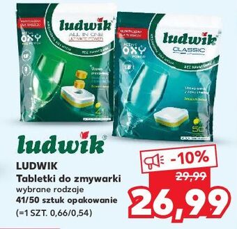 Kaufland Tabletki do zmywarek lemon ludwik classic oferta