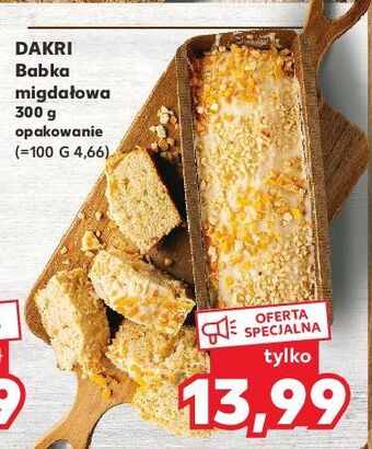Babka migdałowa dakri