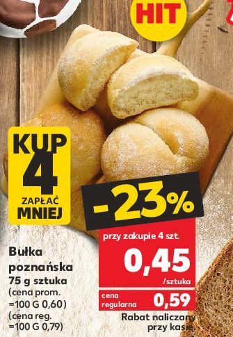 Kaufland Bułka poznańska oferta