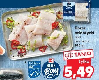 Kaufland Dorsz atlantycki filet bez skóry k-classic blue bay oferta