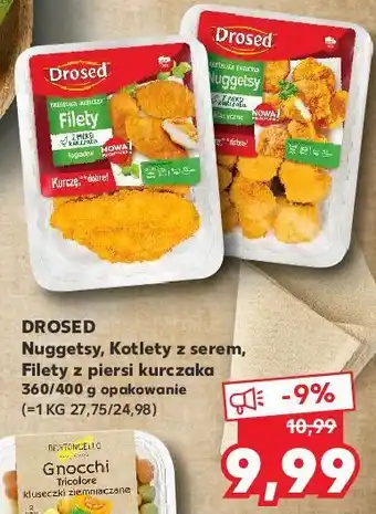 Kaufland Kotlety z piersi kurczaka serem drosed oferta