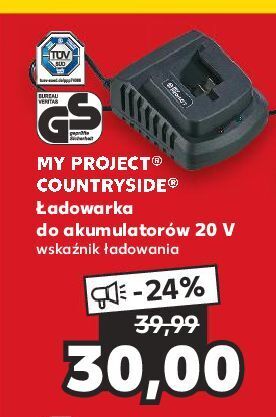 Kaufland Ładowarka do akumulatorów myproject oferta