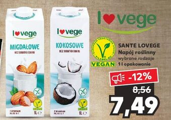 Kaufland Napój migdałowe sante i love vege oferta