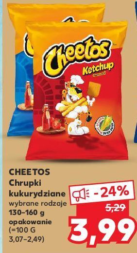 Kaufland Chrupki ketchup cheetos oferta