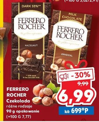 Kaufland Czekolada milk original ferrero rocher oferta
