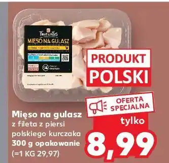 Kaufland Mięso na gulasz z fileta piersi kurczaka k-classic favourites oferta