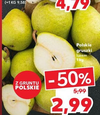 Kaufland Gruszki oferta