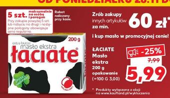 Kaufland Masło ekstra łaciate oferta
