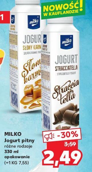 Jogurt stracciatella milko