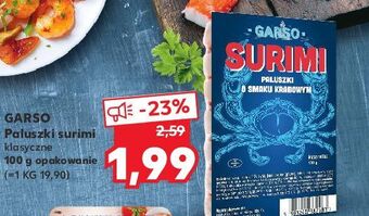 Kaufland Paluszki surimi garso oferta