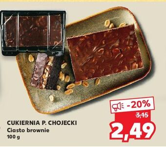 Kaufland Ciasto brownie chojecki oferta