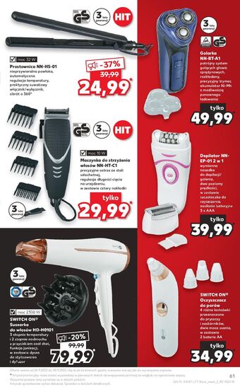 Kaufland Prostownica nn-hs-01 oferta