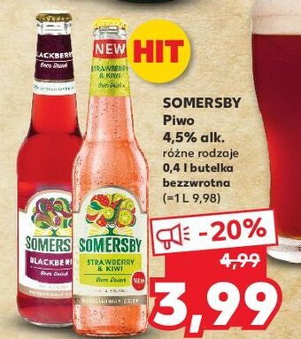 Kaufland Piwo somersby blackberry oferta