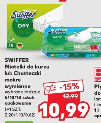 Kaufland Ściereczki dry do kurzu swiffer oferta