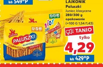 Kaufland Paluszki lajkonik junior oferta