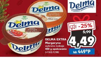 Kaufland Margaryna delma extra maślany smak oferta